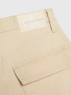 Calvin Klein Jean Utilitaire Relaxed Taille Haute -Pas Cher Calvin Klein Magasin J20J222066 1CD alternate7