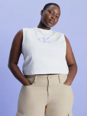 Calvin Klein Débardeur Relaxed Avec Monogramme 4 Calvin Klein Débardeur Relaxed Avec Monogramme – Image 2