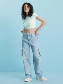 Calvin Klein Haut à Manches Courtes En Tricot 14 Calvin Klein Haut à Manches Courtes En Tricot -Pas Cher Calvin Klein Magasin J20J222075 L6V alternate4