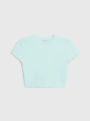 Calvin Klein Haut à Manches Courtes En Tricot 8 Calvin Klein Haut à Manches Courtes En Tricot – Image 6