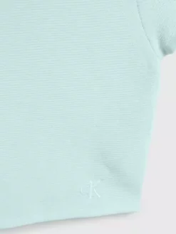 Calvin Klein Haut à Manches Courtes En Tricot 17 Calvin Klein Haut à Manches Courtes En Tricot -Pas Cher Calvin Klein Magasin J20J222075 L6V alternate7