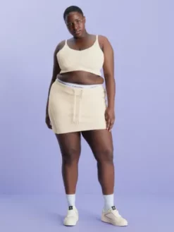 Calvin Klein Brassière Côtelée -Pas Cher Calvin Klein Magasin J20J222125 ACJ alternate4