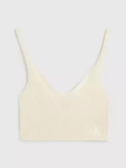 Calvin Klein Brassière Côtelée -Pas Cher Calvin Klein Magasin J20J222125 ACJ alternate5