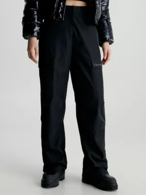 Calvin Klein Pantalon Cargo Relaxed Droit 3 Calvin Klein Pantalon Cargo Relaxed Droit