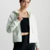 Calvin Klein Sweat-shirt à Capuche Zippé Avec Imprimé Dans Le Dos -Pas Cher Calvin Klein Magasin J20J222377 LCE main