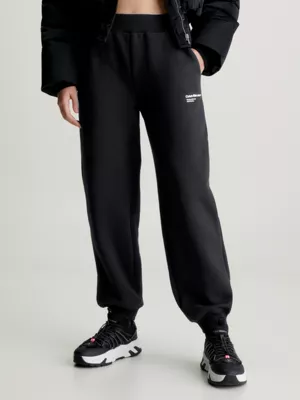 Calvin Klein Pantalon De Jogging En Polaire De Coton 3 Calvin Klein Pantalon De Jogging En Polaire De Coton