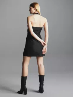 Calvin Klein Robe Portefeuille Avec Tour De Cou -Pas Cher Calvin Klein Magasin J20J222572 BEH alternate2