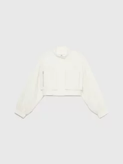 Calvin Klein Veste Courte à Manches Zippées -Pas Cher Calvin Klein Magasin J20J222574 YBI alternate5