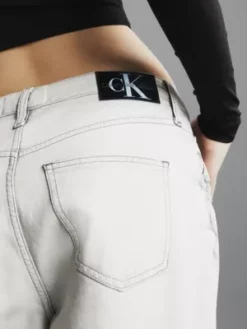 Calvin Klein Jean Baggy Enduit -Pas Cher Calvin Klein Magasin J20J222649 1AA alternate3