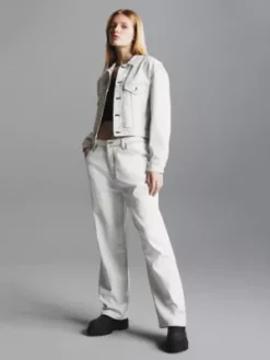 Calvin Klein Jean Baggy Enduit -Pas Cher Calvin Klein Magasin J20J222649 1AA alternate4