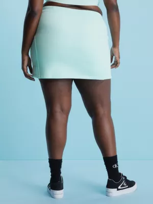 Calvin Klein Mini-jupe En Polaire De Tissu éponge 5 Calvin Klein Mini-jupe En Polaire De Tissu éponge – Image 3