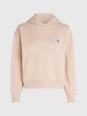 Calvin Klein Sweat-shirt à Capuche En Tissu éponge De Coton Avec Insigne 8 Calvin Klein Sweat-shirt à Capuche En Tissu éponge De Coton Avec Insigne – Image 6