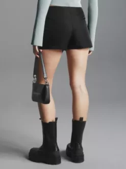 Calvin Klein Mini-jupe Zippée Sur Le Côté 12 Calvin Klein Mini-jupe Zippée Sur Le Côté -Pas Cher Calvin Klein Magasin J20J222928 BEH alternate2