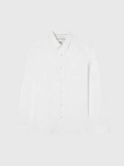 Calvin Klein Chemise Slim En Coton élastique -Pas Cher Calvin Klein Magasin J30J319065 YAF alternate4