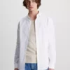 Calvin Klein Chemise Slim En Coton élastique -Pas Cher Calvin Klein Magasin J30J319065 YAF main