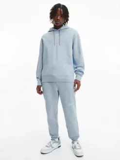 Calvin Klein Sweat-shirt à Capuche Relaxed -Pas Cher Calvin Klein Magasin J30J320604 DAR alternate2