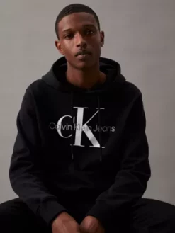 Calvin Klein Sweat à Capuche Avec Monogramme