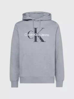 Calvin Klein Sweat à Capuche Avec Monogramme -Pas Cher Calvin Klein Magasin J30J320934 P2D alternate4