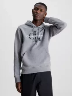 Calvin Klein Sweat à Capuche Avec Monogramme