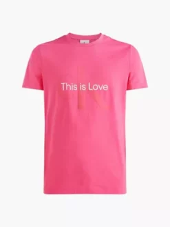 Calvin Klein T-shirt Slim Avec Monogramme - Pride -Pas Cher Calvin Klein Magasin J30J321488 TAD alternate4
