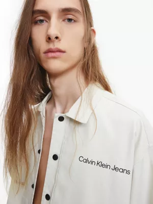 Calvin Klein Chemise Oversize Avec Logo Dans Le Dos 7 Calvin Klein Chemise Oversize Avec Logo Dans Le Dos â Image 5