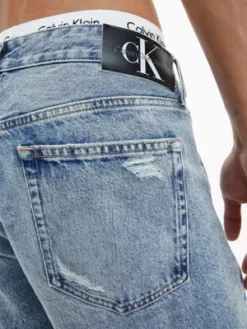 Calvin Klein Jean Straight 90's -Pas Cher Calvin Klein Magasin J30J322228 1AA alternate3