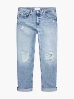 Calvin Klein Jean Straight 90's -Pas Cher Calvin Klein Magasin J30J322228 1AA alternate4