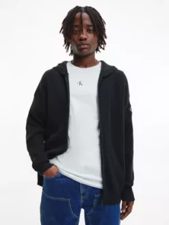 Calvin Klein Gilet à Capuche Zippé