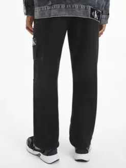 Calvin Klein Pantalon De Jogging En Polaire Recyclée -Pas Cher Calvin Klein Magasin J30J322479 BEH alternate2
