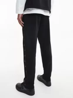 Calvin Klein Pantalon De Jogging Avec Logo Tape 11 Calvin Klein Pantalon De Jogging Avec Logo Tape -Pas Cher Calvin Klein Magasin J30J322489 BEH alternate3