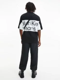 Calvin Klein T-shirt Relaxed Avec Logo Dans Le Dos -Pas Cher Calvin Klein Magasin J30J322508 BEH alternate2