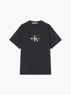 Calvin Klein T-shirt Oversize Avec Monogramme -Pas Cher Calvin Klein Magasin J30J322516 BEH alternate5