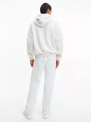 Calvin Klein Sweat à Capuche Relaxed En Sherpa 6 Calvin Klein Sweat à Capuche Relaxed En Sherpa – Image 4