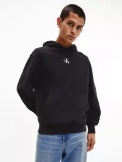 Calvin Klein Sweat-shirt à Capuche Avec Monogramme