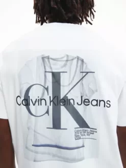 Calvin Klein T-shirt Relaxed Avec Imprimé Photo -Pas Cher Calvin Klein Magasin J30J322613 YAF alternate3
