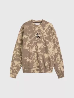 Calvin Klein Sweat Oversize Camouflage -Pas Cher Calvin Klein Magasin J30J322705 0F4 alternate5