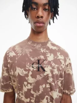 Calvin Klein T-shirt Oversize Camouflage -Pas Cher Calvin Klein Magasin J30J322707 0F4 alternate3