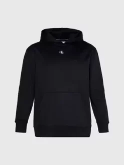 Calvin Klein Sweat à Capuche Grande Taille Avec Monogramme 11 Calvin Klein Sweat à Capuche Grande Taille Avec Monogramme -Pas Cher Calvin Klein Magasin J30J322717 BEH alternate4