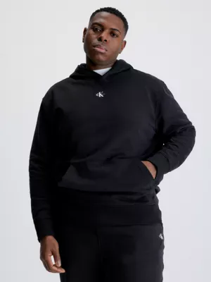 Calvin Klein Sweat à Capuche Grande Taille Avec Monogramme 3 Calvin Klein Sweat à Capuche Grande Taille Avec Monogramme