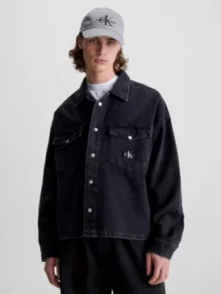 Calvin Klein Chemise Relaxed En Jean