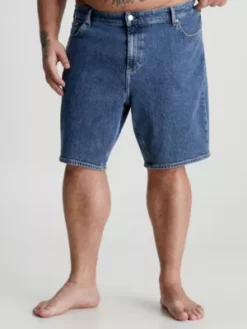Calvin Klein Short Grande Taille En Denim