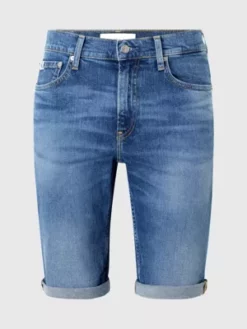 Calvin Klein Short Slim En Denim -Pas Cher Calvin Klein Magasin J30J322784 1A4 alternate4
