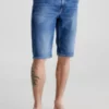 Calvin Klein Short Slim En Denim 2 Calvin Klein Short Slim En Denim -Pas Cher Calvin Klein Magasin J30J322784 1A4 main