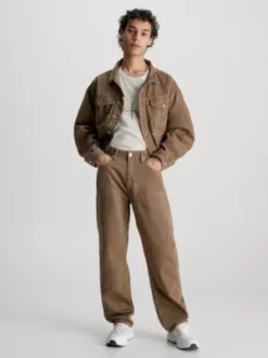 Calvin Klein Jean 90's Straight à Empiècements 12 Calvin Klein Jean 90's Straight à Empiècements -Pas Cher Calvin Klein Magasin J30J322820 1BJ alternate4