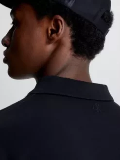 Calvin Klein Polo Relaxed Avec Logo -Pas Cher Calvin Klein Magasin J30J322853 BEH alternate2