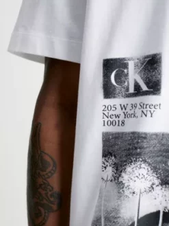 Calvin Klein T-shirt Relaxed Avec Motif Photo -Pas Cher Calvin Klein Magasin J30J322868 YAF alternate2