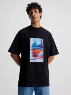 Calvin Klein T-shirt Oversize Brodé