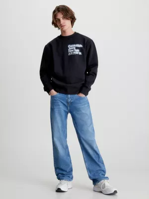 Calvin Klein Sweat-shirt En Coton Bio Imprimé 7 Calvin Klein Sweat-shirt En Coton Bio Imprimé – Image 5