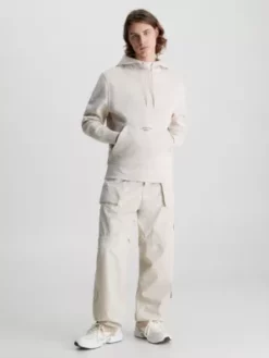 Calvin Klein Sweat-shirt à Capuche Avec Logo -Pas Cher Calvin Klein Magasin J30J322891 ACI alternate4