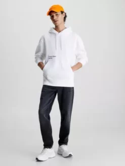 Calvin Klein Sweat-shirt à Capuche Relaxed Avec Logo Dans Le Dos 12 Calvin Klein Sweat-shirt à Capuche Relaxed Avec Logo Dans Le Dos -Pas Cher Calvin Klein Magasin J30J322895 YAF alternate4